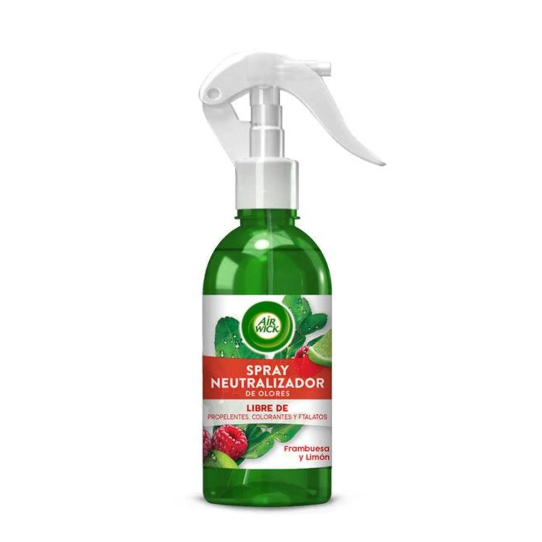 Air Wick Neutralizador de Aromas Frambuesa y Limón 237 ml