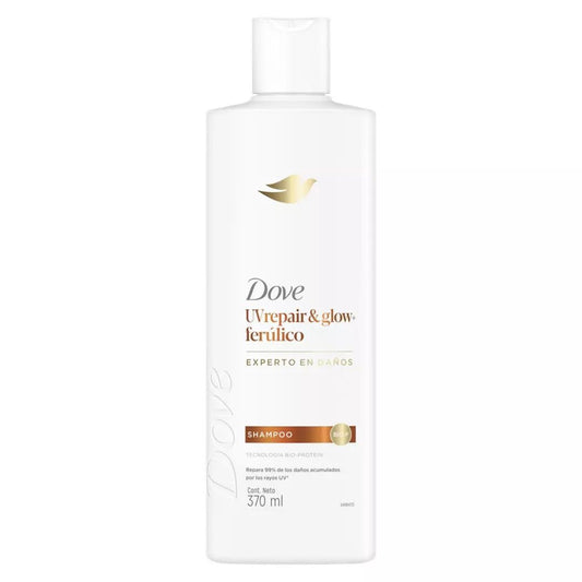 Dove Shampoo UV Repair & Glow-Ferúlico 370 ml