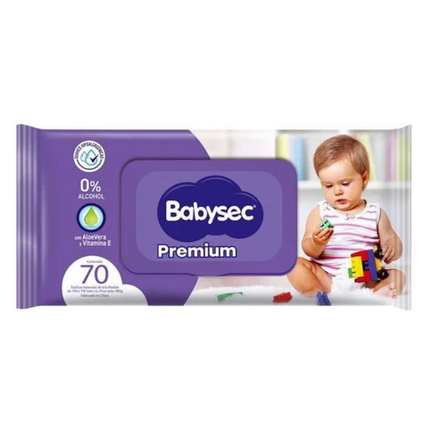 Babysec Toallitas Húmedas / 70 Unidades