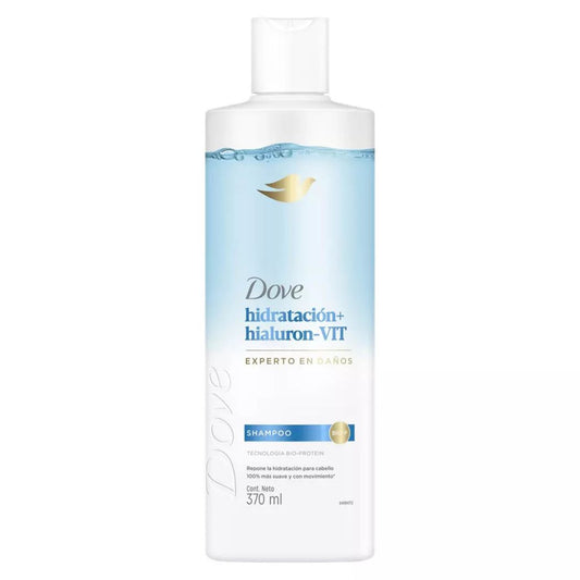 Dove Shampoo Hidratación + Hialuron-VIT 370 ml