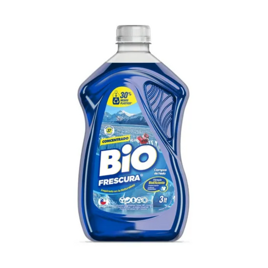 Bio Detergente Líquido frescura Campos de Hielo 3 Litros