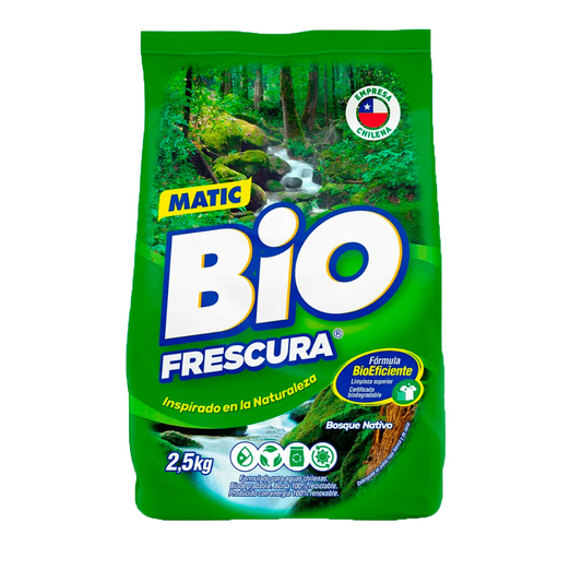 Bio Detergente Polvo Bosque Nativo 2.5 kg