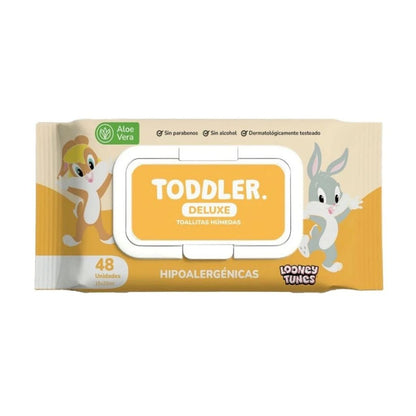 Toddler Toalla Húmeda Aloe Vera x 48 unidades