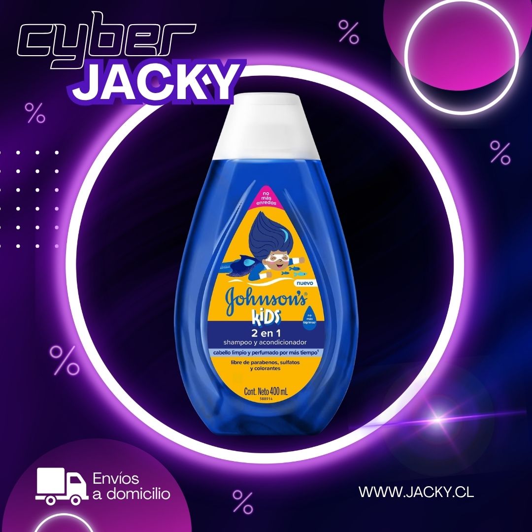 Johnson's Kids 2 en 1 Shampoo & Acondicionador 400 ml