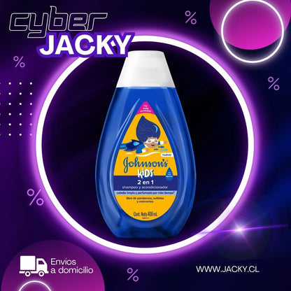 Johnson's Kids 2 en 1 Shampoo & Acondicionador 400 ml