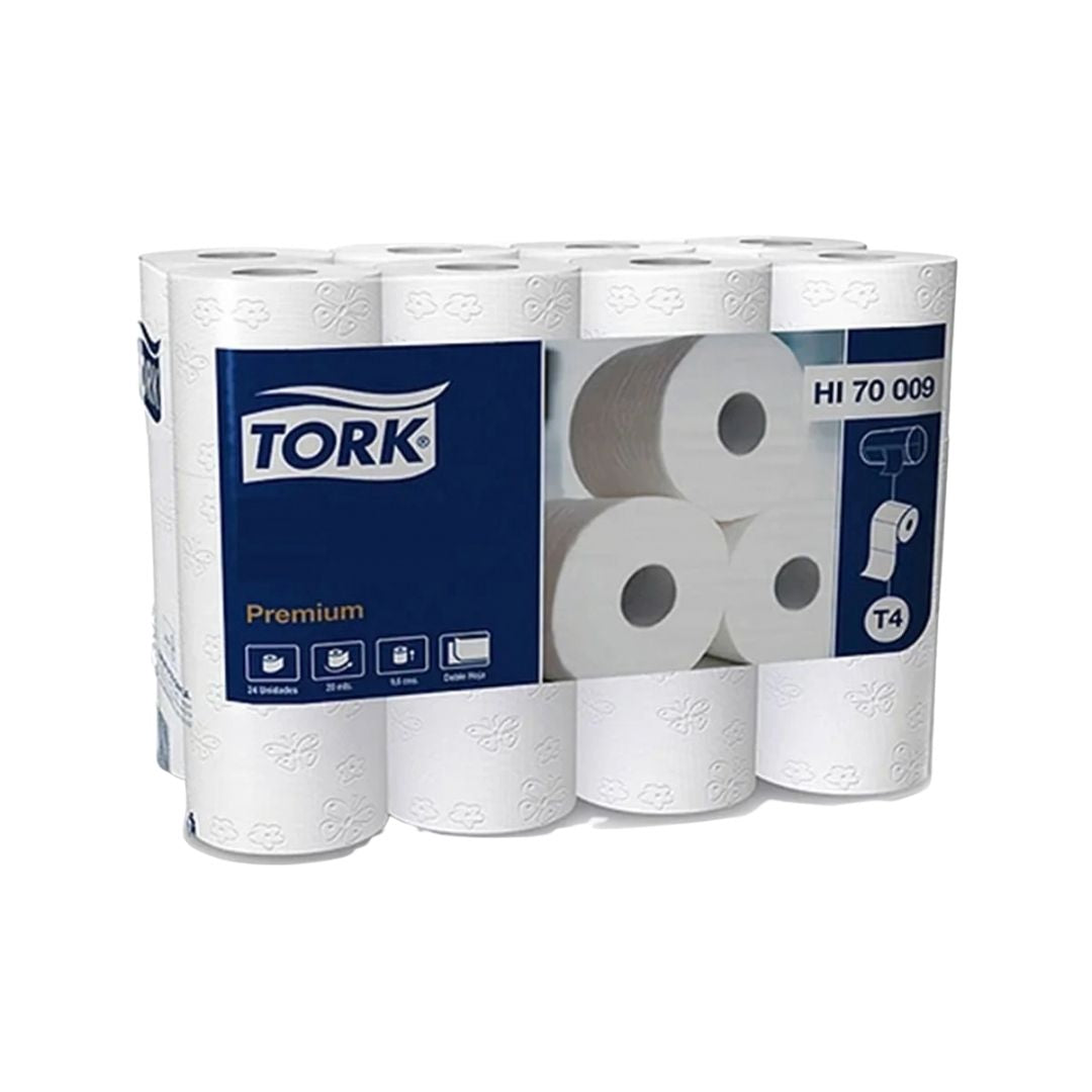 Tork Papel Higiénico 20 mts / Manga 8 Paquetes x 6 Rollos