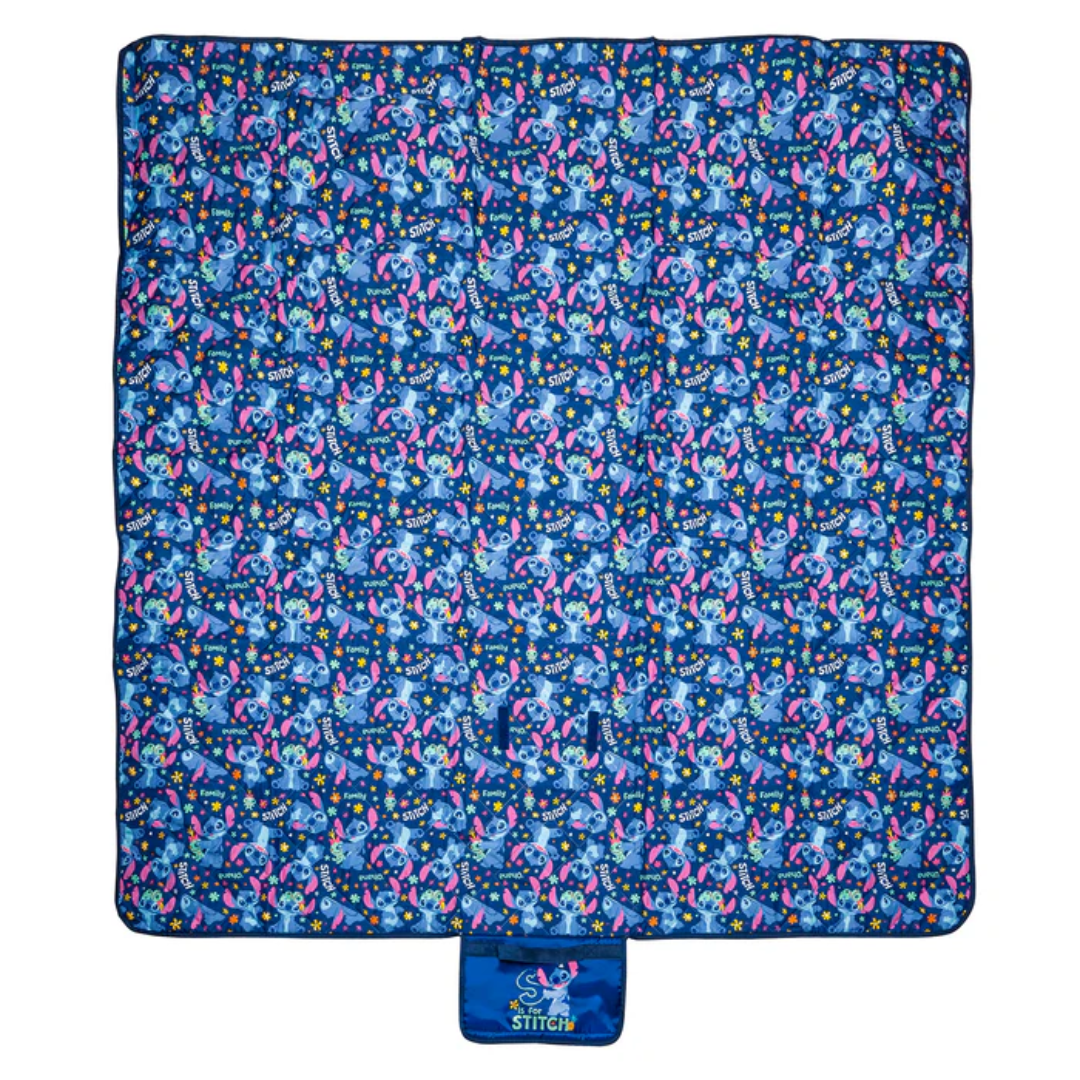 Bambino Manta de Juegos Impermeable Disney de Stitch / 150x150 cms
