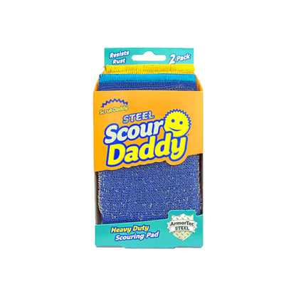 Scour Daddy Esponja de Acero 2 unidades