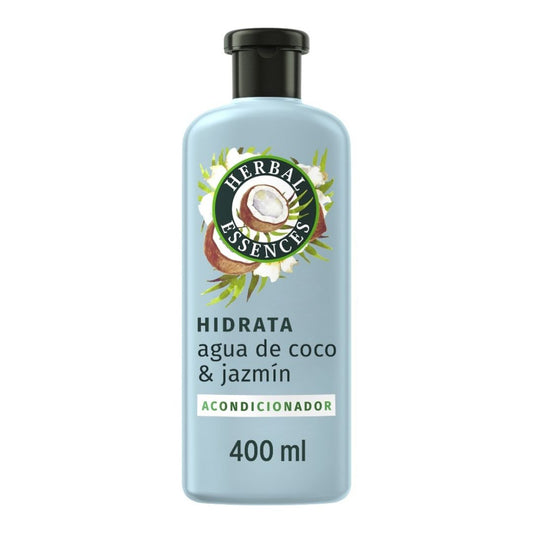 Herbal Essences Acondicionador Agua de Coco y Jazmín 400 ml