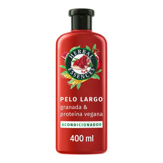 Herbal Essences Acondicionador Granada y Proteína Vegana 400 ml