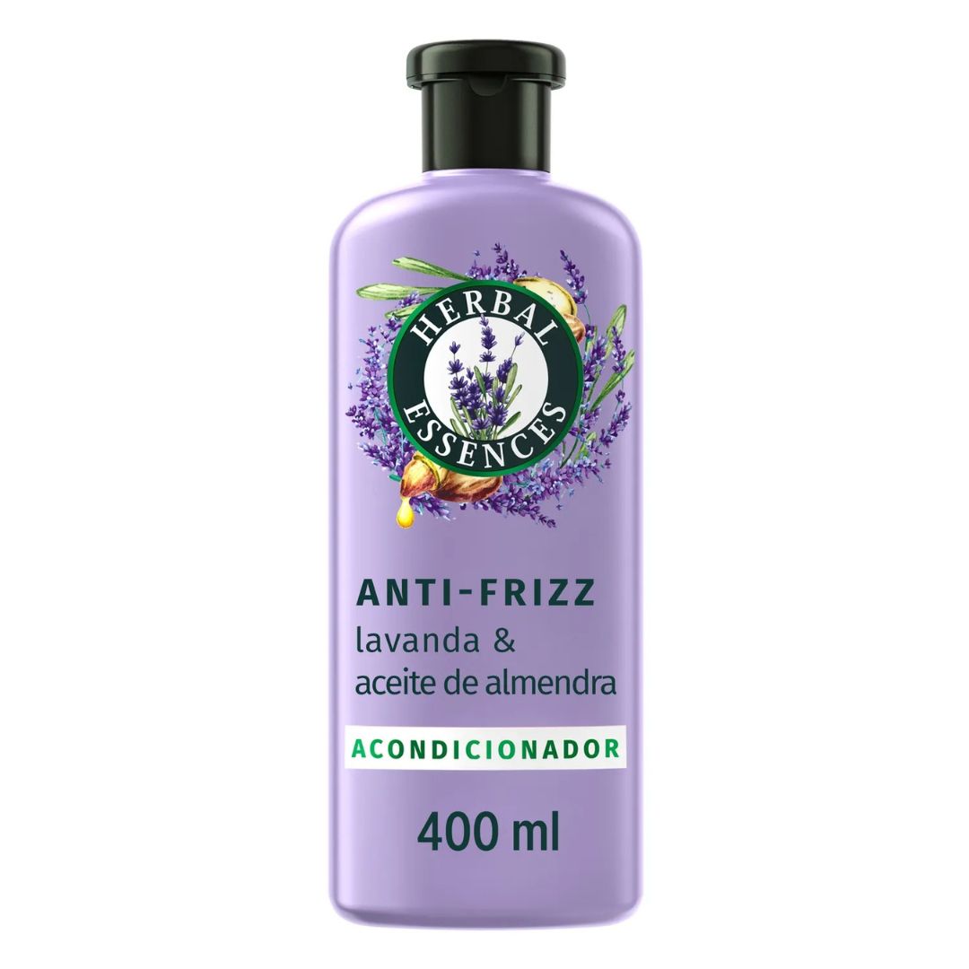 Herbal Essences Acondicionador Lavanda y Aceite de Almendra 400 ml