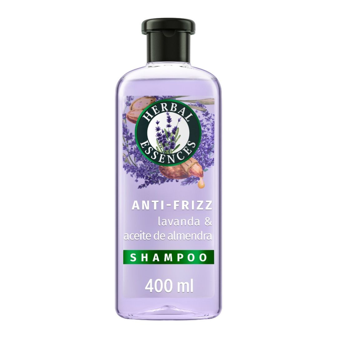 Herbal Essences Shampoo Lavanda y Aceite de Almendra 400 ml
