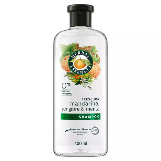 Herbal Essences Shampoo Mandarina, Jengibre y Menta 400 ml