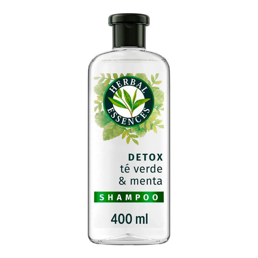 Herbal Essences Shampoo Té Verde y Menta 400 ml