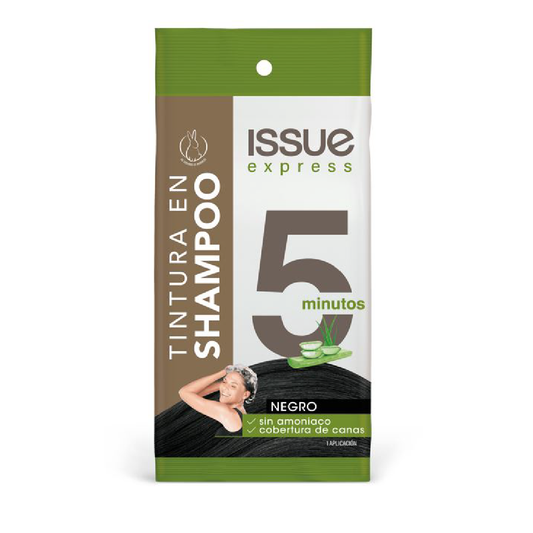 Issue Express Tintura en Shampoo Negro