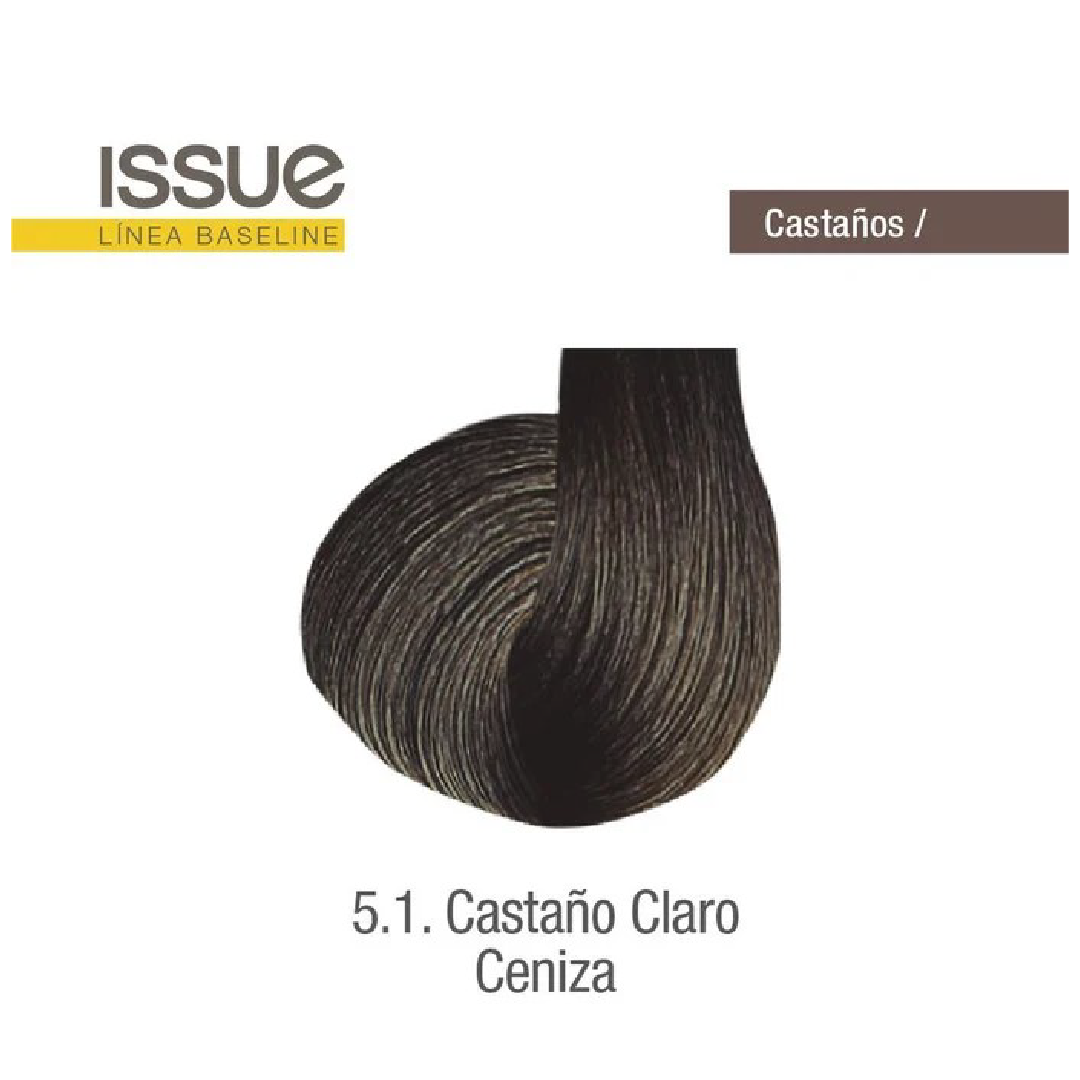 Issue Tintura 5.1 Castaño Claro Ceniza