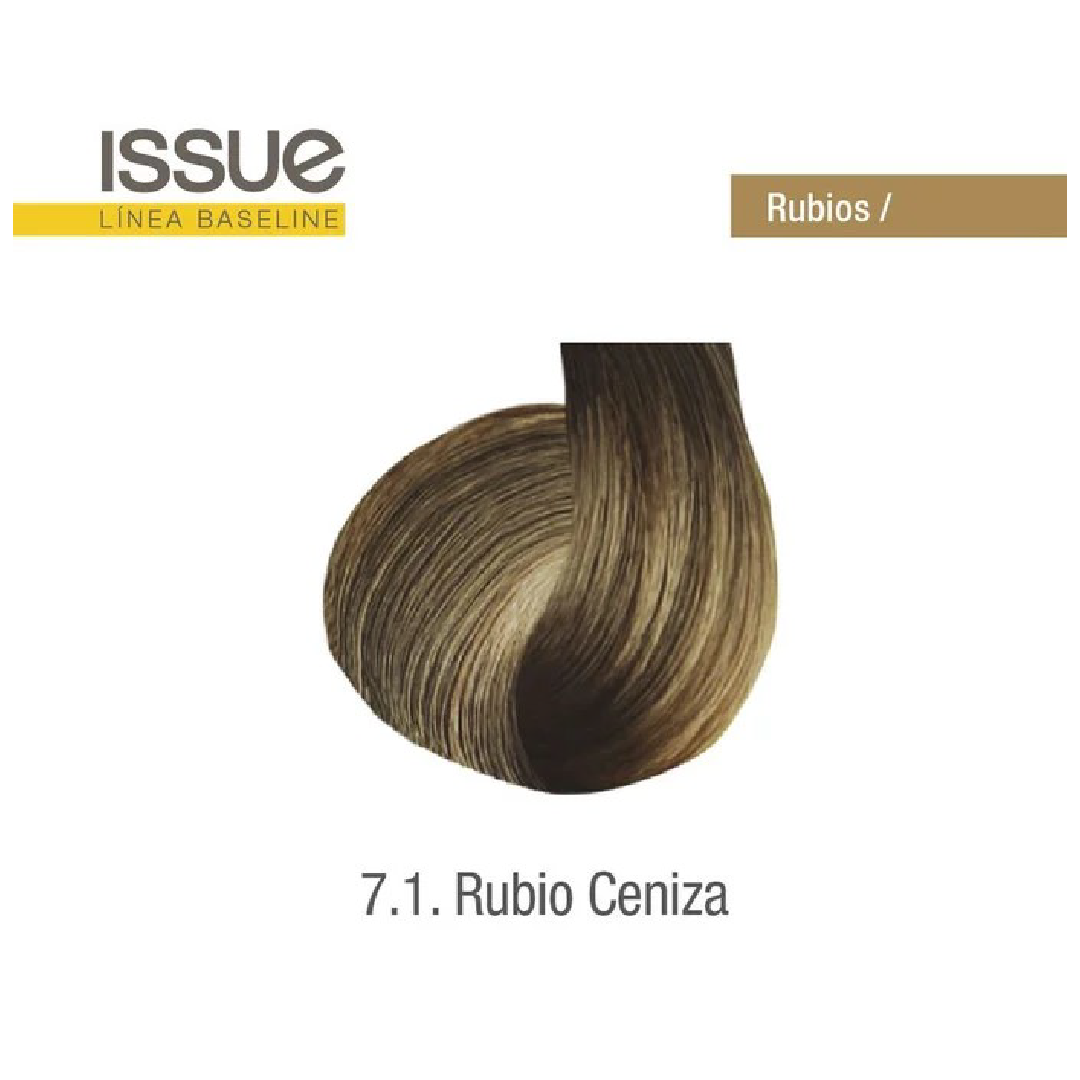 Issue Tintura 7.1 Rubio Ceniza