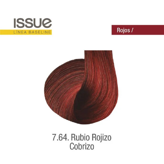 Issue Tintura 7.64 Rubio Rojizo Cobrizo