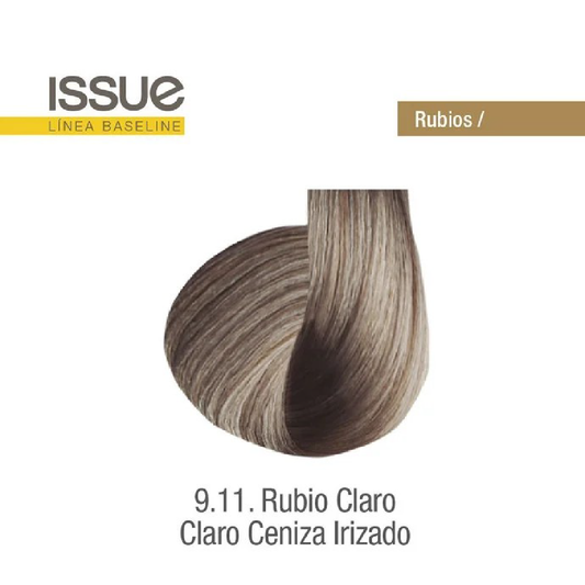 Issue Tintura 9.11 Rubio Claro Claro Ceniza Irizado