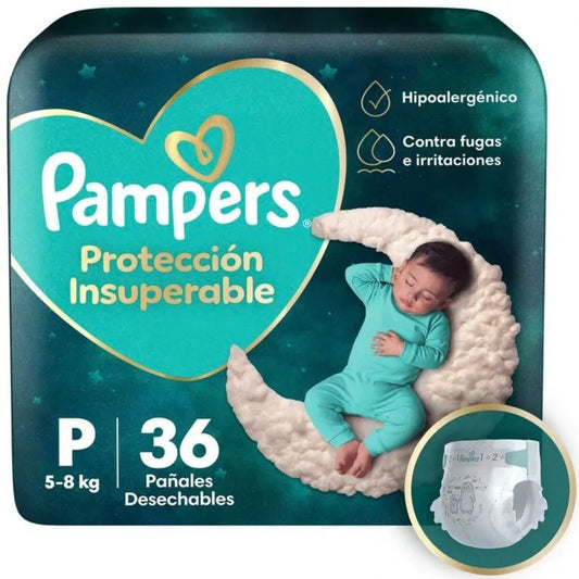 Pampers Premium Care Talla P / 36 Unidades