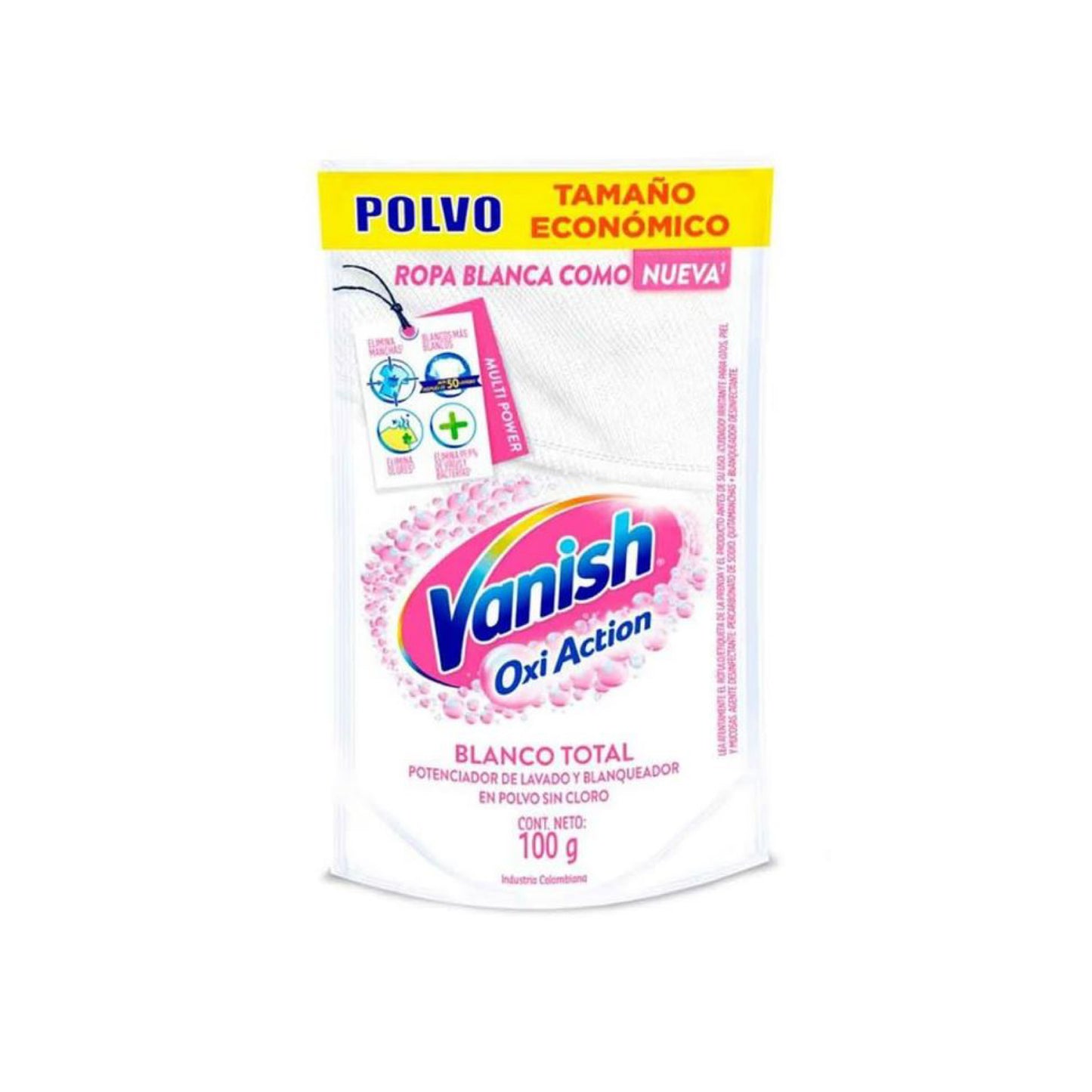 Vanish Quitamanchas Polvo Ropa Blanca 100 grs