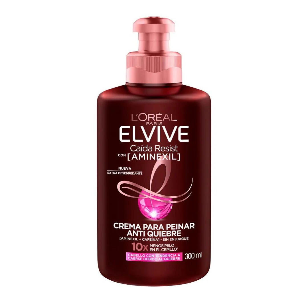 Elvive Crema de Peinar Caida Resist con Aminexil 300 ml