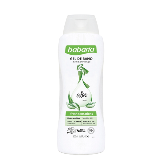 Gel de Baño Babaria Aloe  600 ml