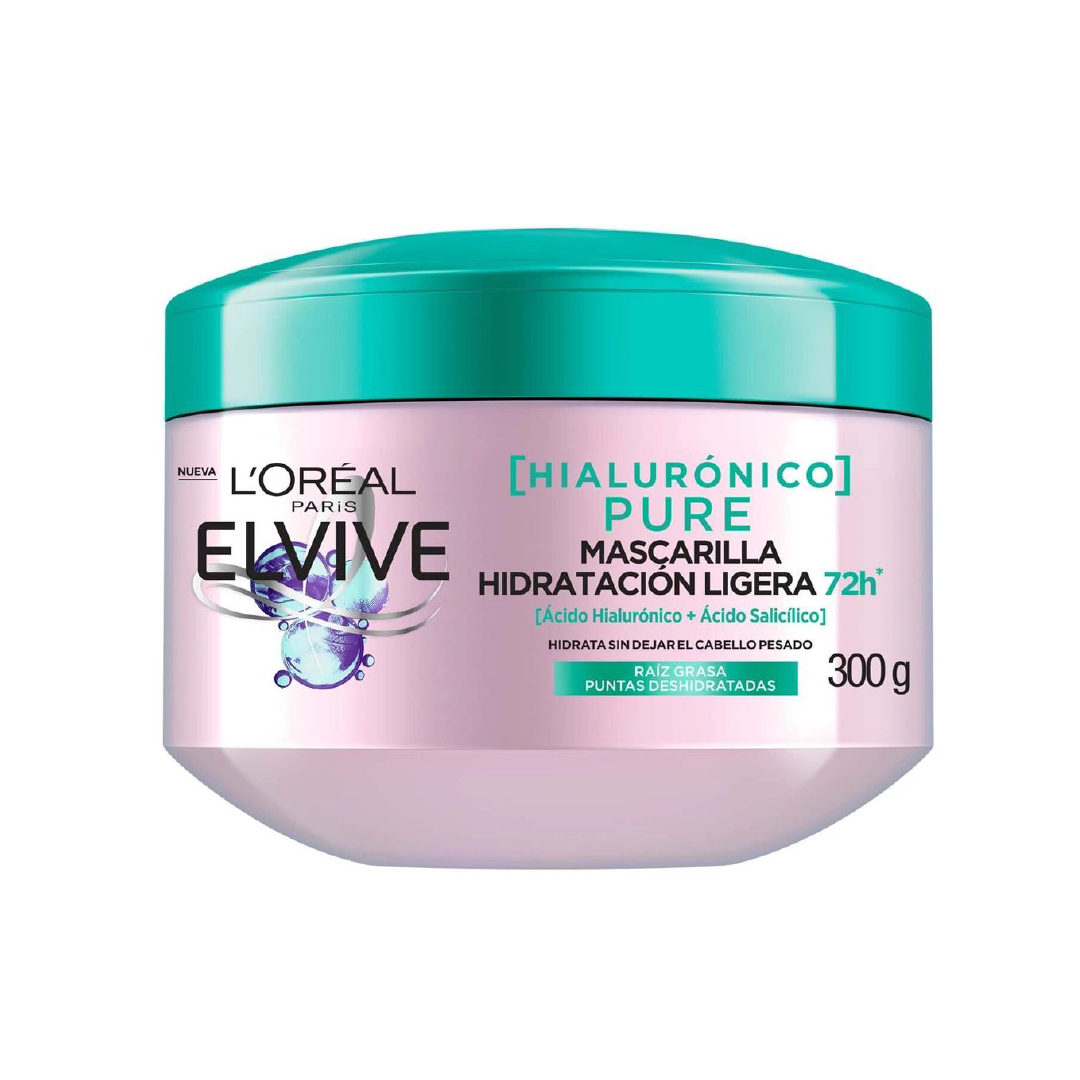 Elvive Mascarilla de Tratamiento Hialurónico Pure 300 grs