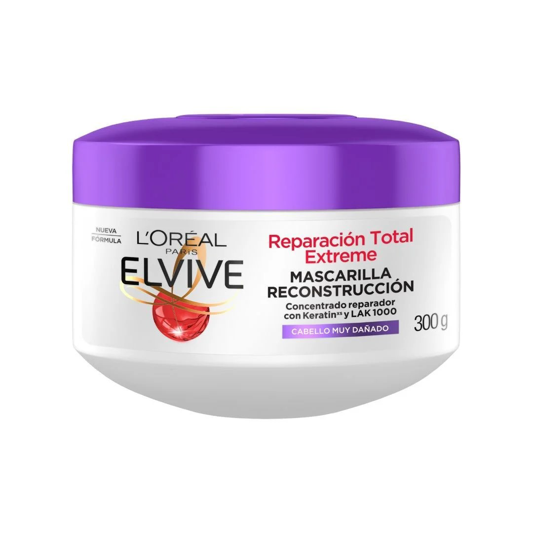 Elvive Mascarilla de Tratamiento Reparación Total Extreme 300 grs