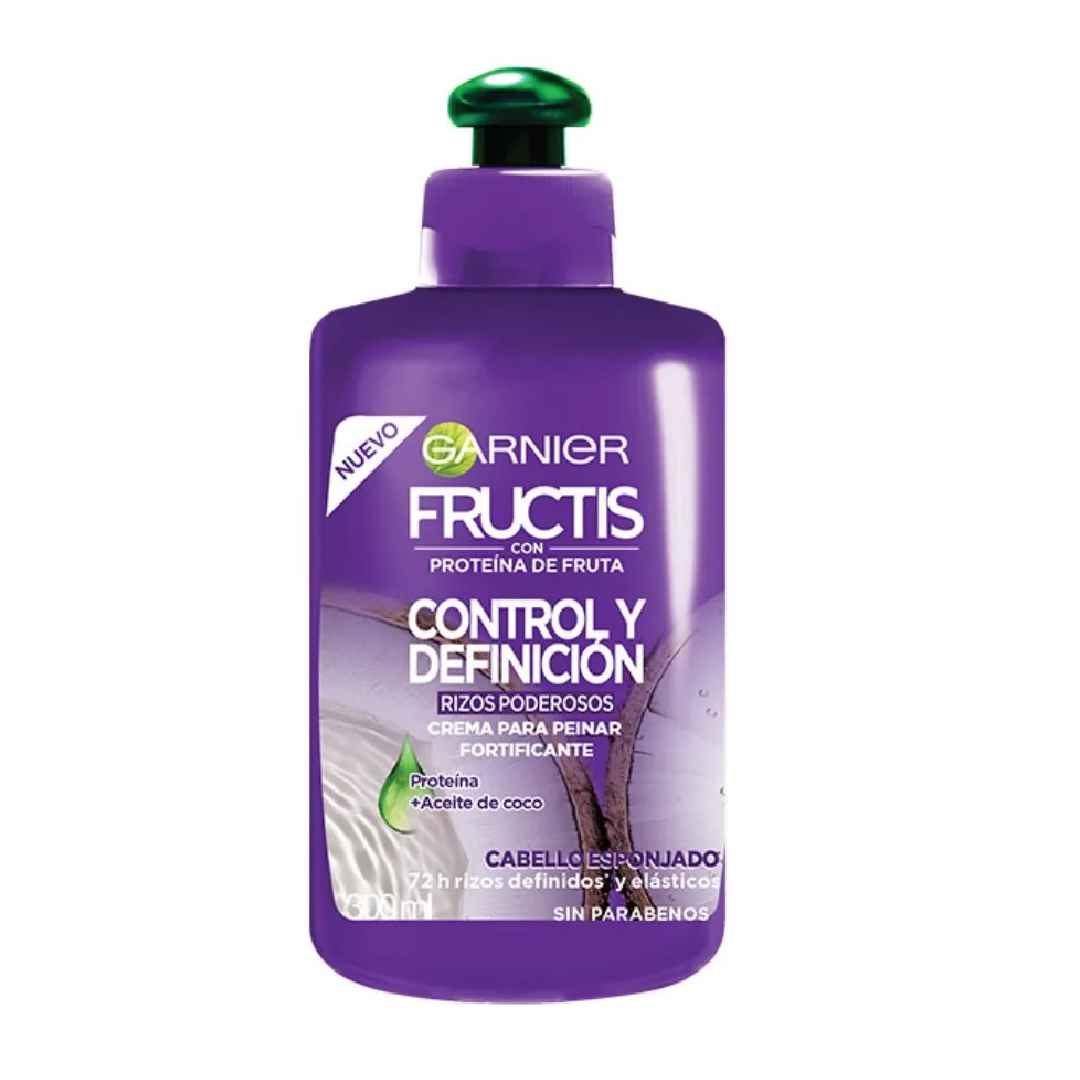 Fructis Crema de Peinar Rizos Poderosos 300 ml