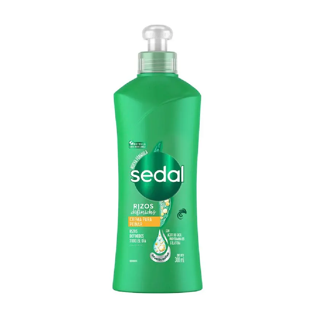 Sedal Crema de Peinar Rizos Definidos 300 ml