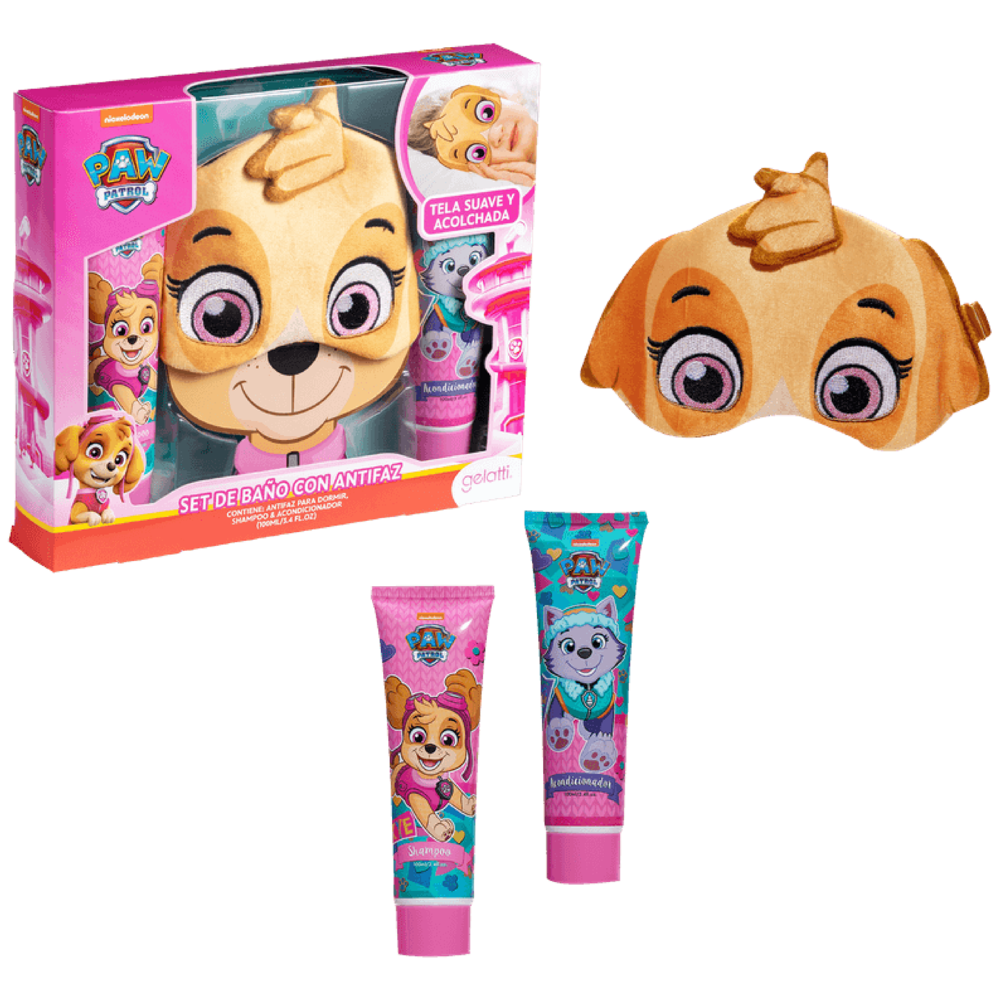 Set de Baño Skye Shampoo + Antifaz + Acondicionador