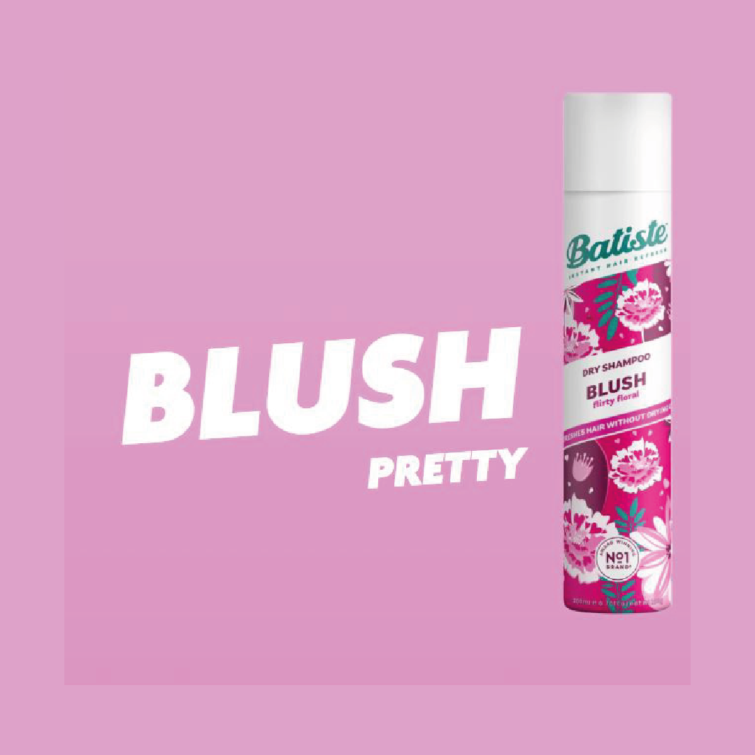 Batiste shampoo seco spray 200ml Blush