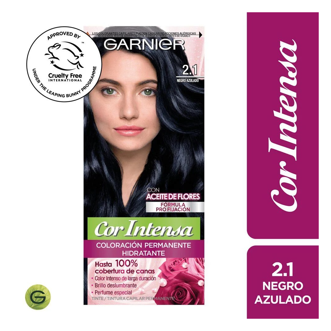 Nutrisse Cor Intensa Tintura 2.1 Negro Azulado