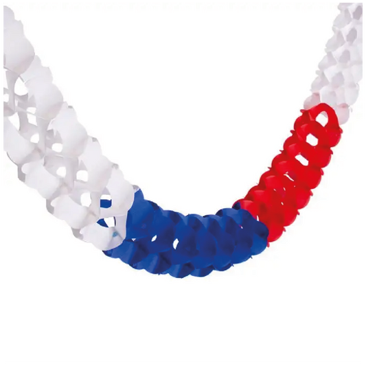 Guirnalda tricolor tipo 4 Fiestas Patrias