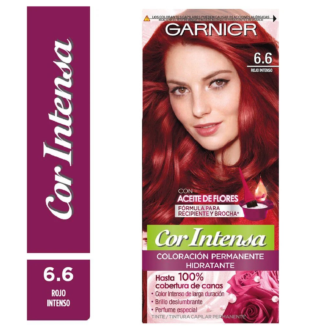 Nutrisse Cor Intensa Tintura 6.6 Rojo Intenso