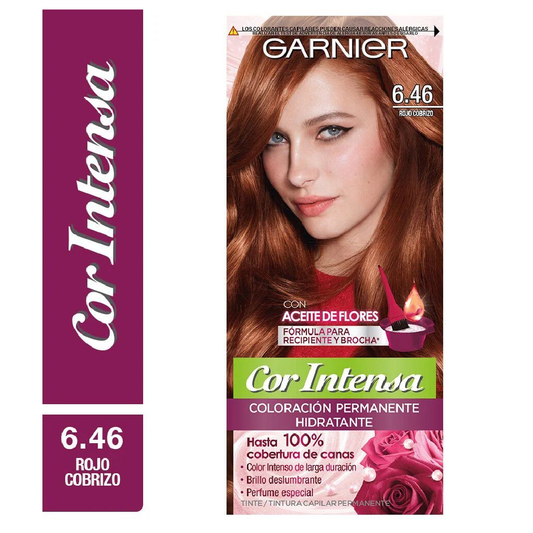 Nutrisse Cor Intensa Tintura 6.46 Rojo Cobrizo