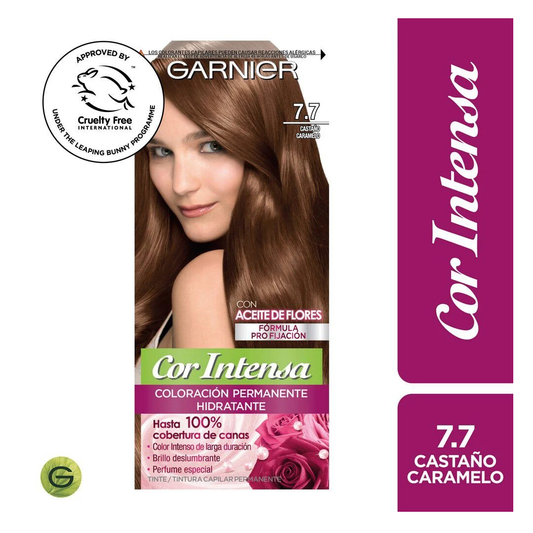 Nutrisse Cor Intensa Tintura 7.7 Castaño Caramelo