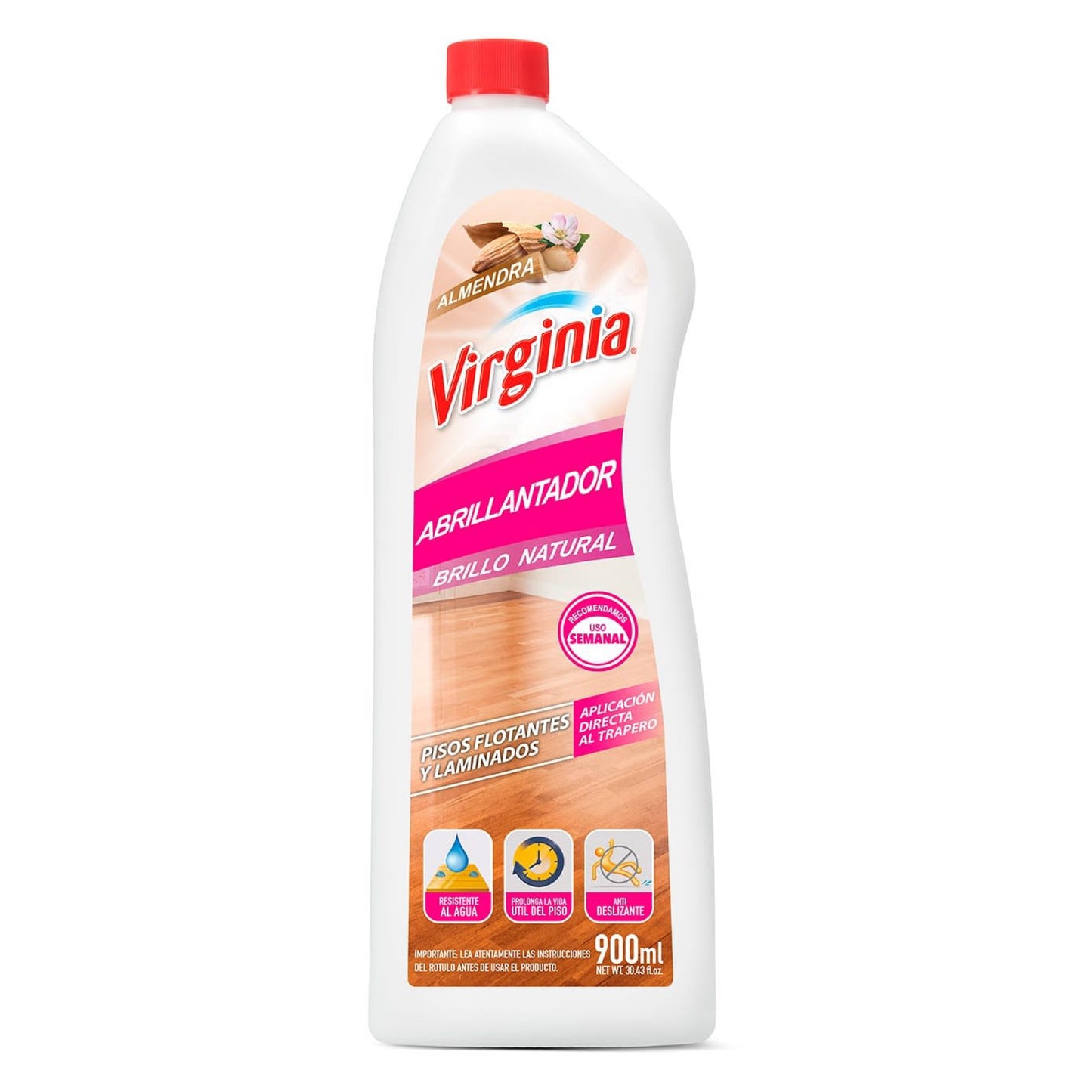 Virginia Abrillantador Piso Flotante 900 ml