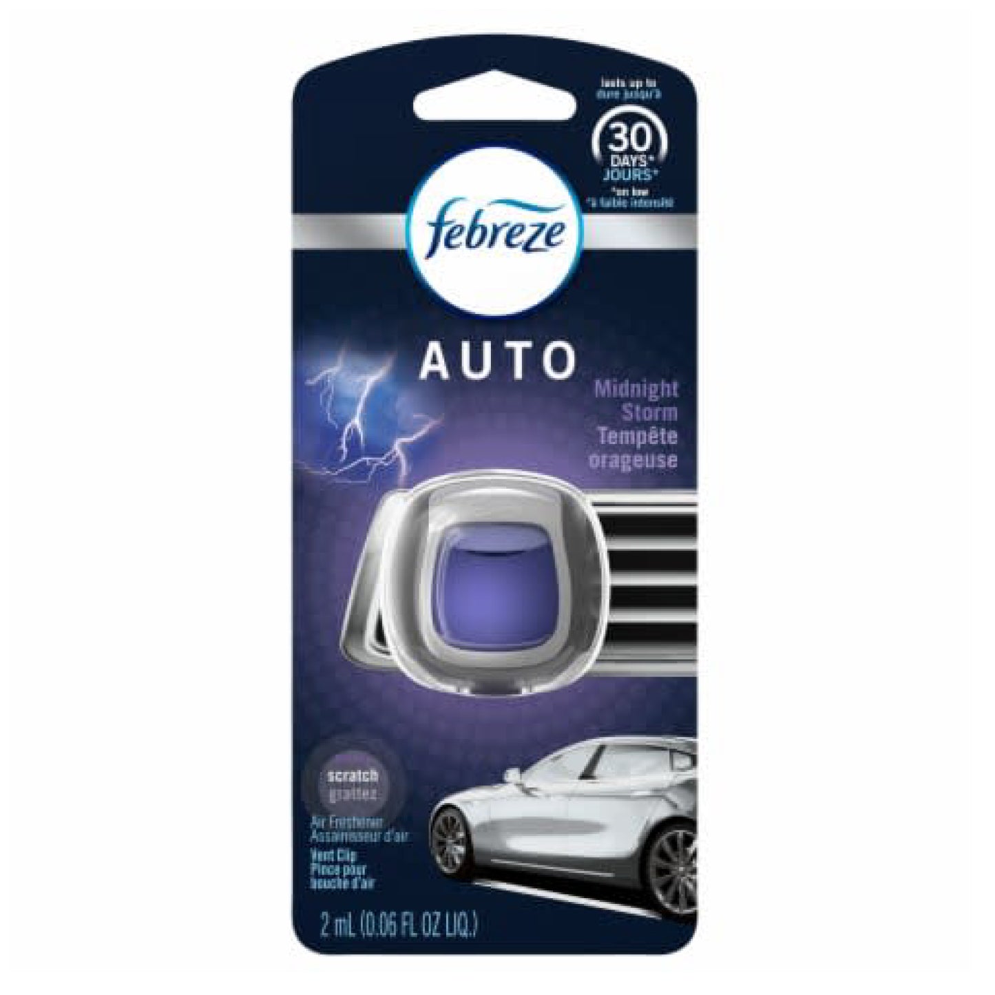 Febreze Aromatizante de Auto Midnight Storm 2.2 ml