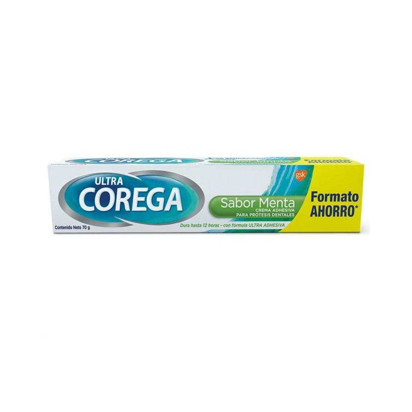 Corega Ultra Sabor Menta / 70 grs.