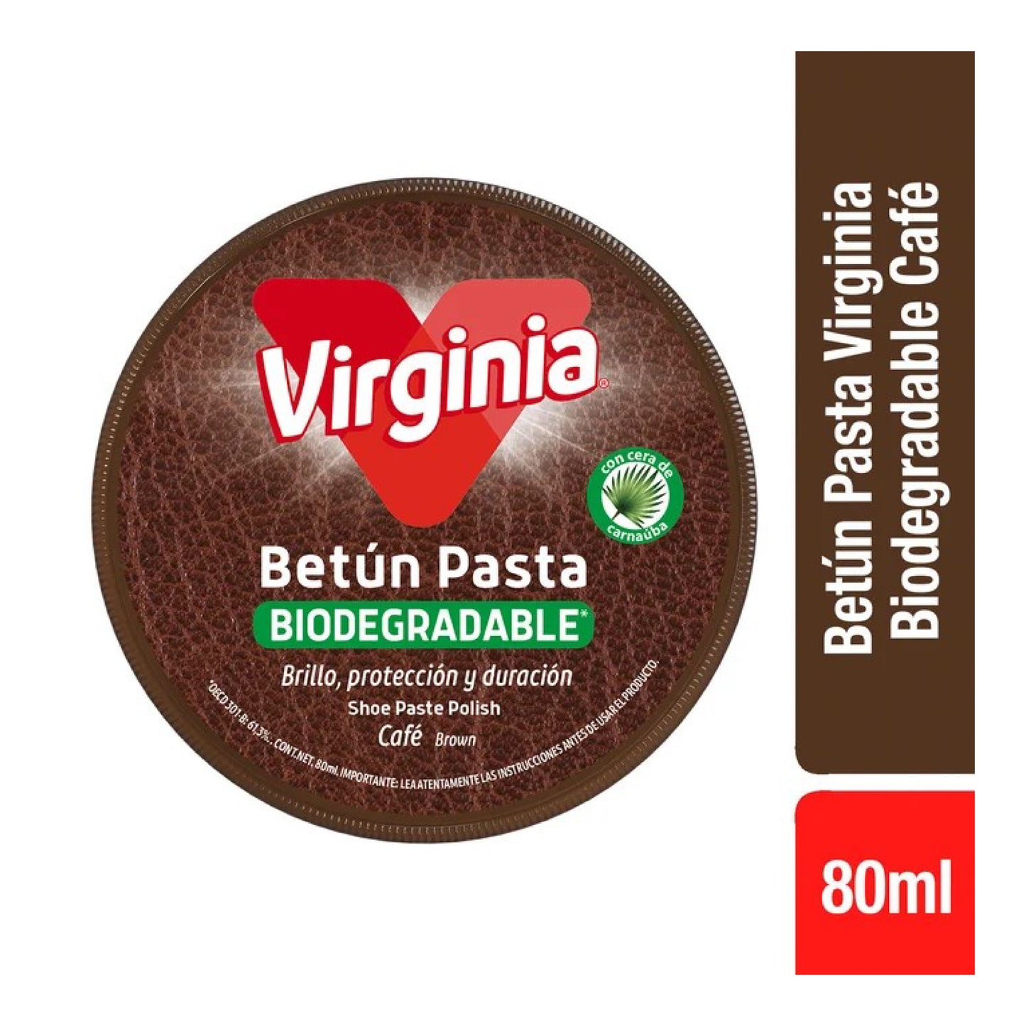 Virginia Betún Pasta Café 80 ml