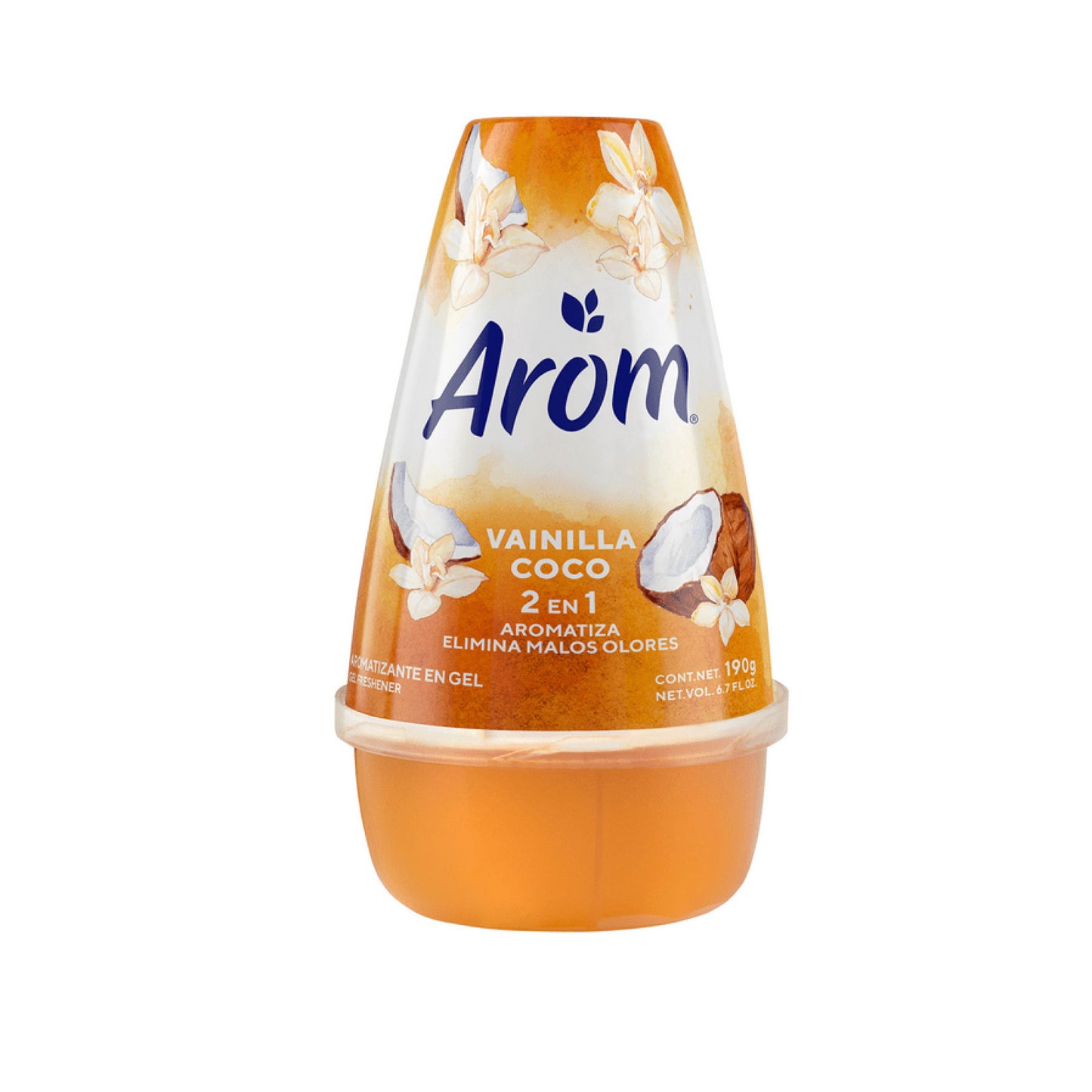 Arom Cono Gel Vainilla Coco 190 grs