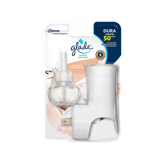 Glade Enchufe + 1 Aceite Encanto de Vainila 21 ml