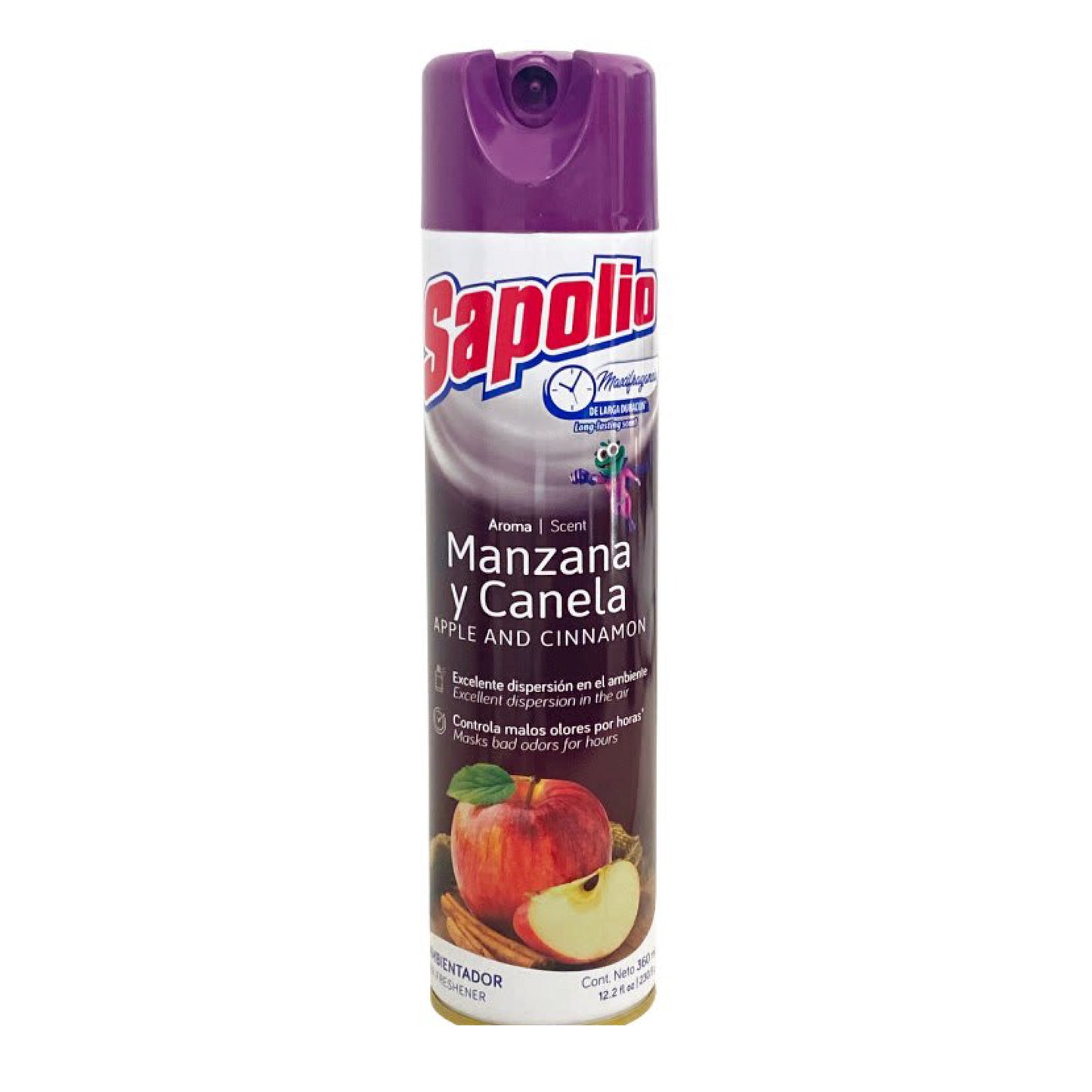 Sapolio Ambiental Manzana Canela 360 ml