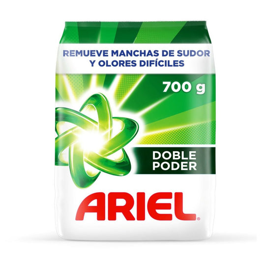Ariel Detergente Polvo Doble Poder 700 grs