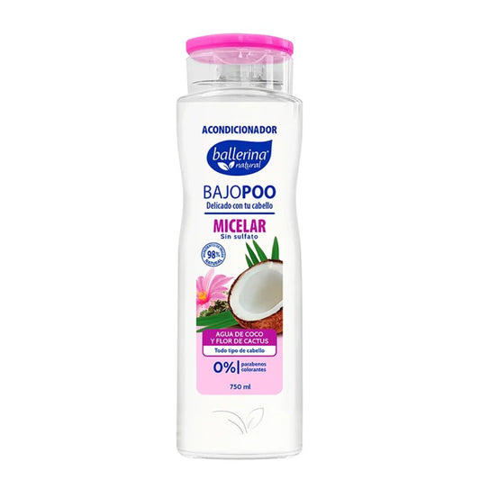 Ballerina Acondicionador Bajopoo Micelar Frasco 750 ml