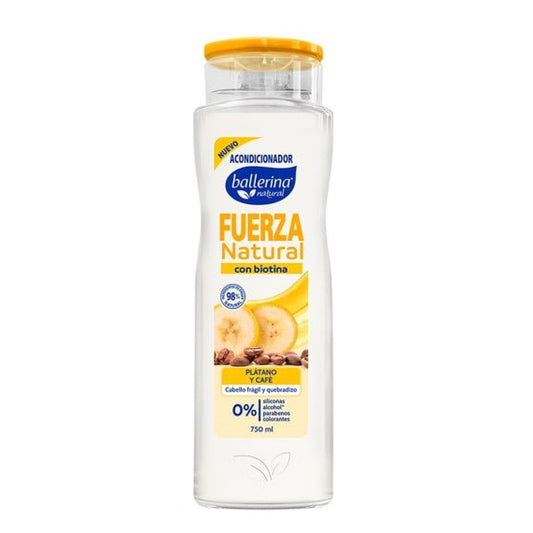 Ballerina Acondicionador Fuerza Natural Frasco 750 ml