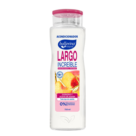 Ballerina Acondicionador Largo Increíble Frasco 750 ml
