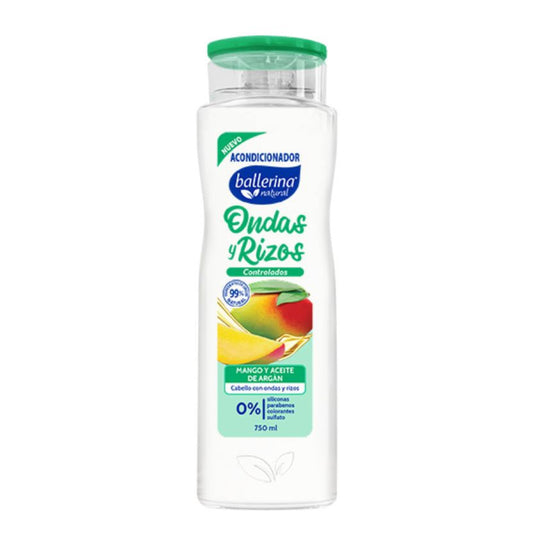 Ballerina Acondicionador Onda y Rizos Frasco 750 ml